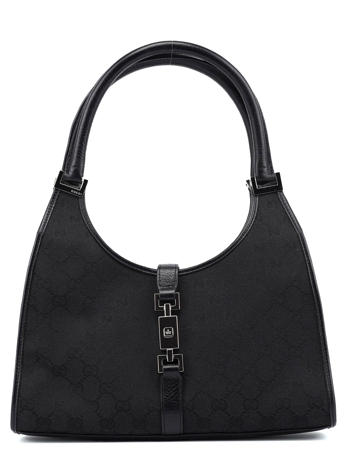 01719 Black GG Jackie Shoulder Bag