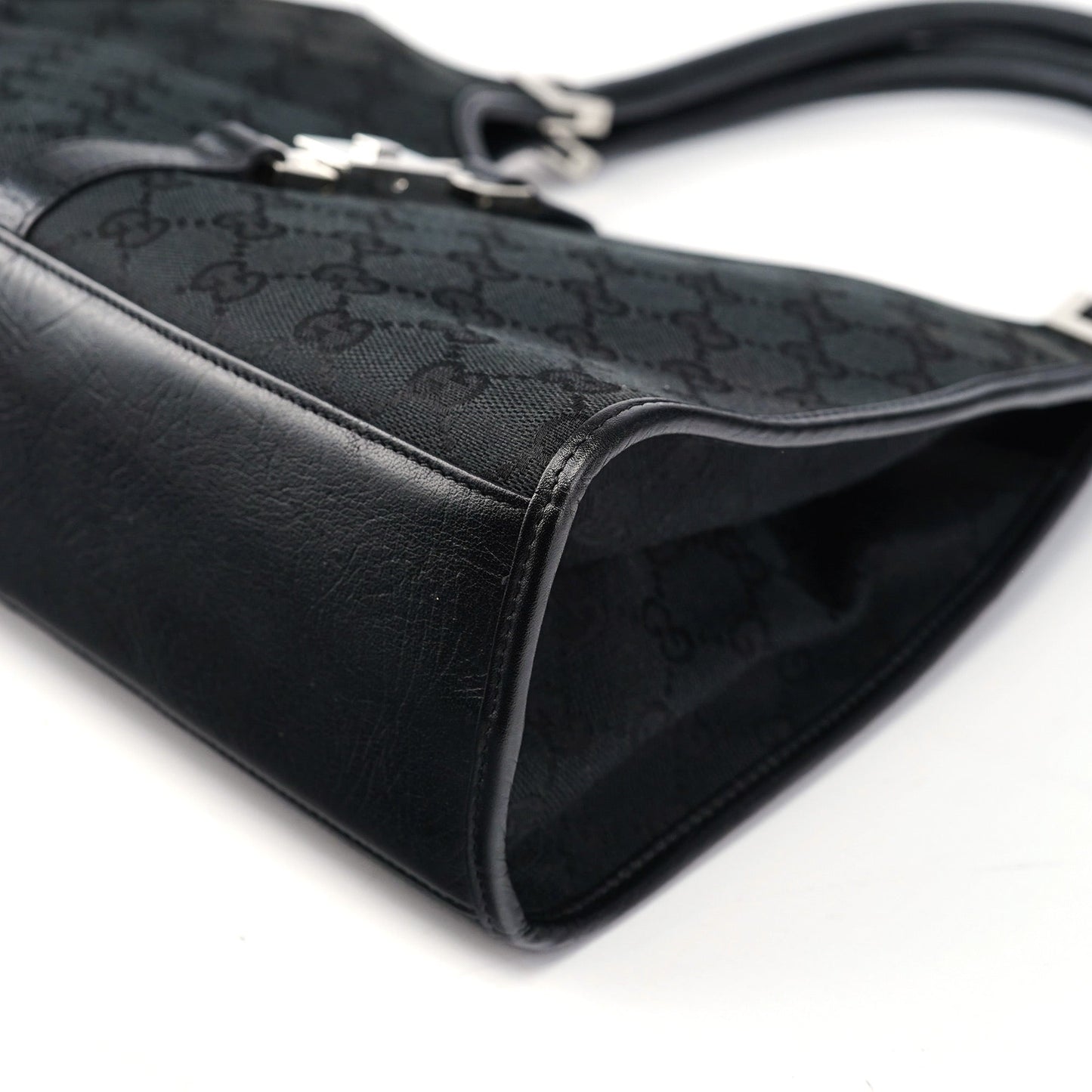 01719 Black GG Jackie Shoulder Bag