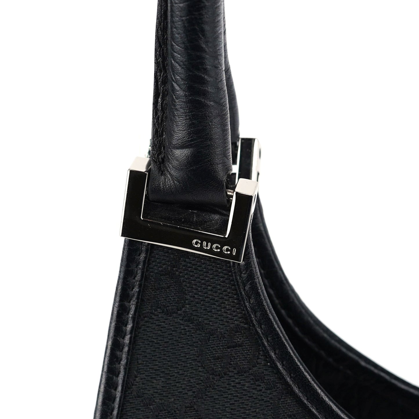 01719 Black GG Jackie Shoulder Bag