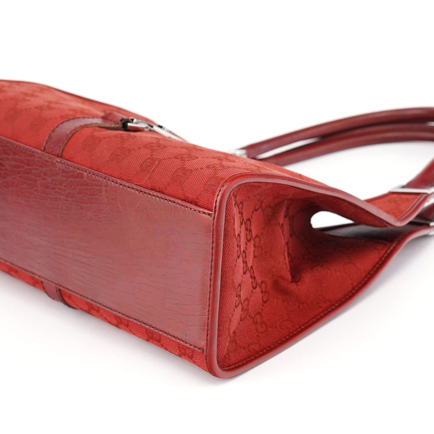 01719 Red GG Jackie Shoulder Bag