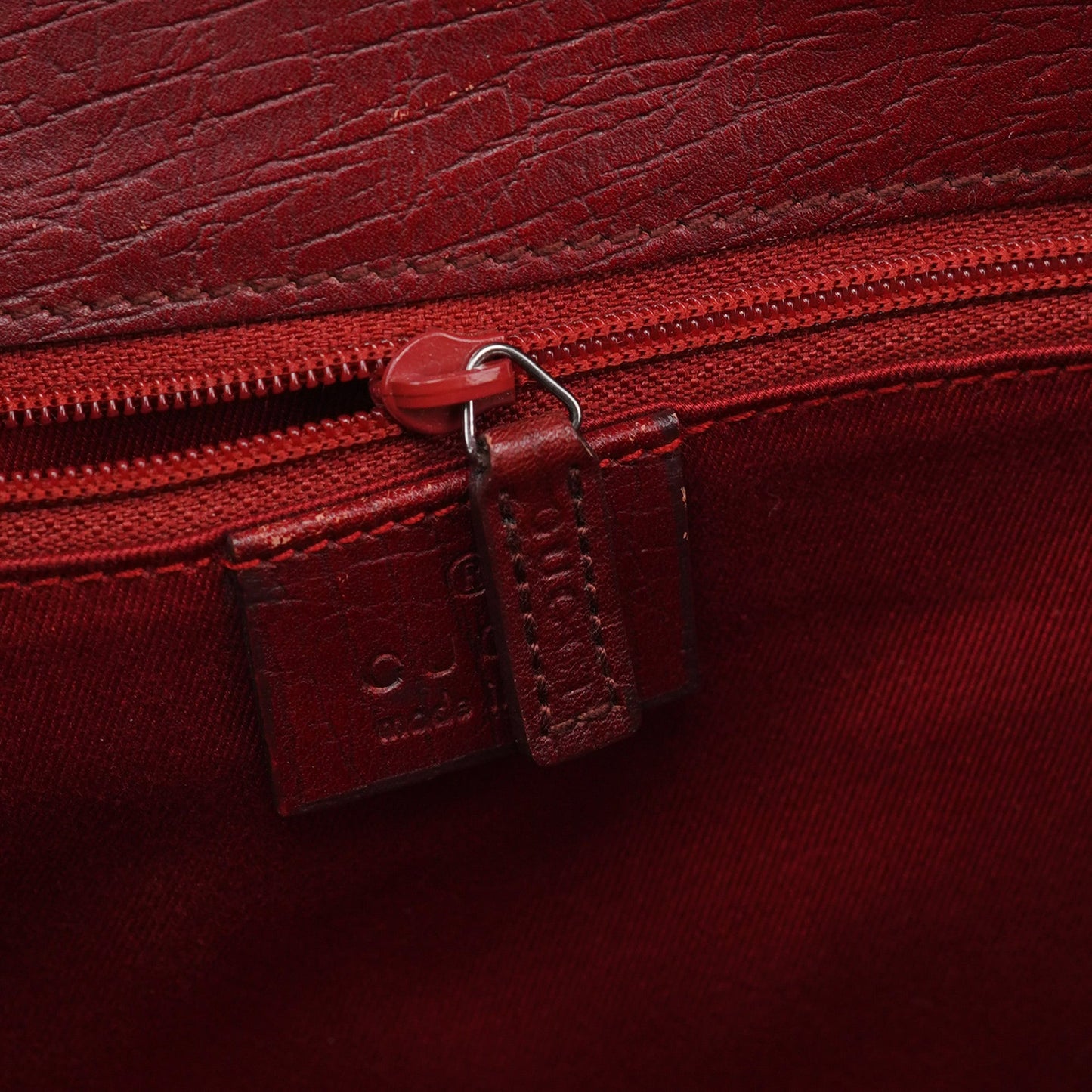 01721 Red GG Jackie Shoulder Bag