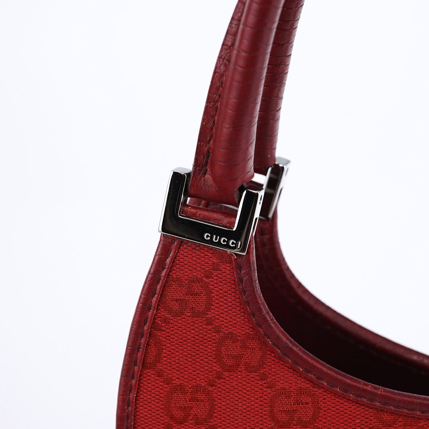 01721 Red GG Jackie Shoulder Bag