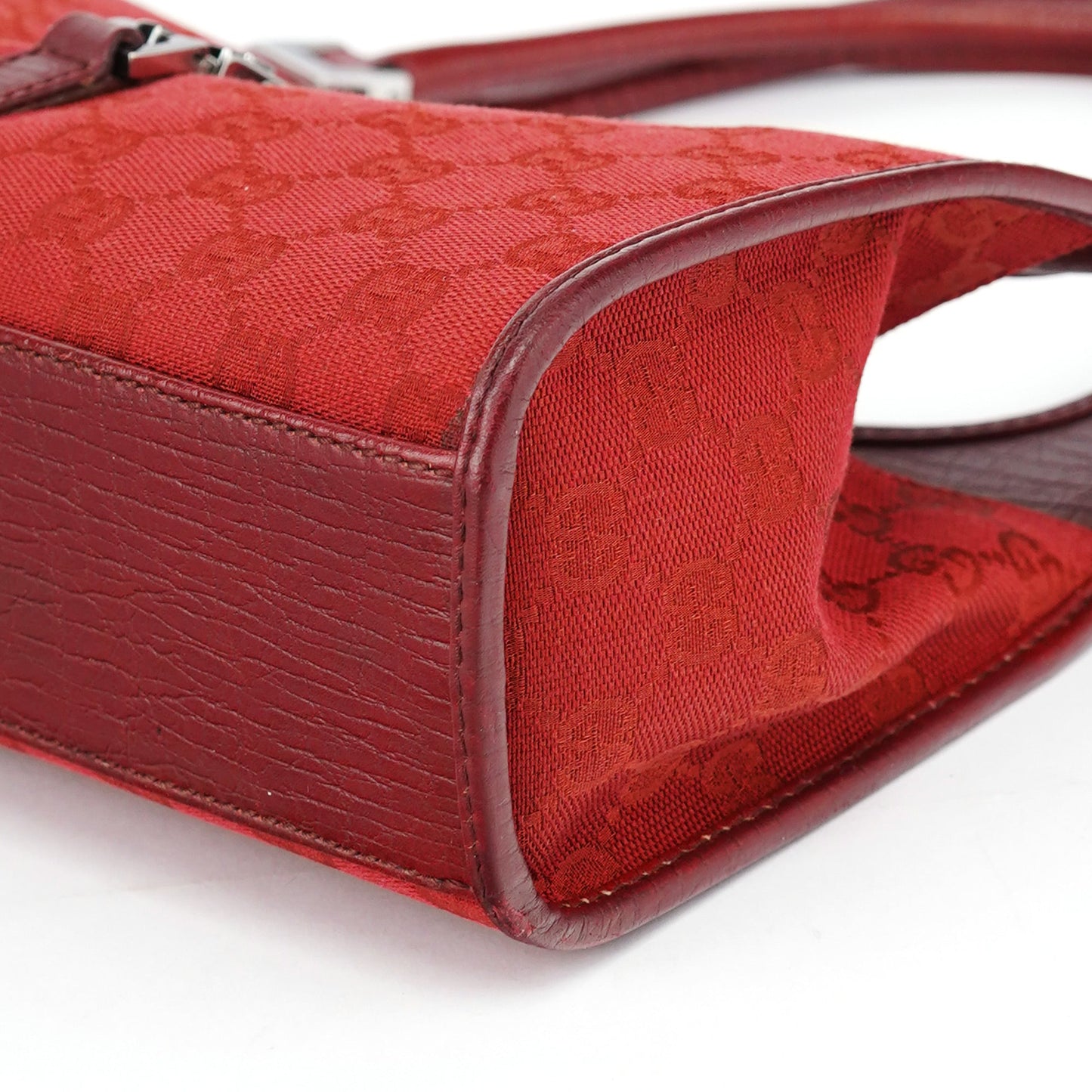 01721 Red GG Jackie Shoulder Bag
