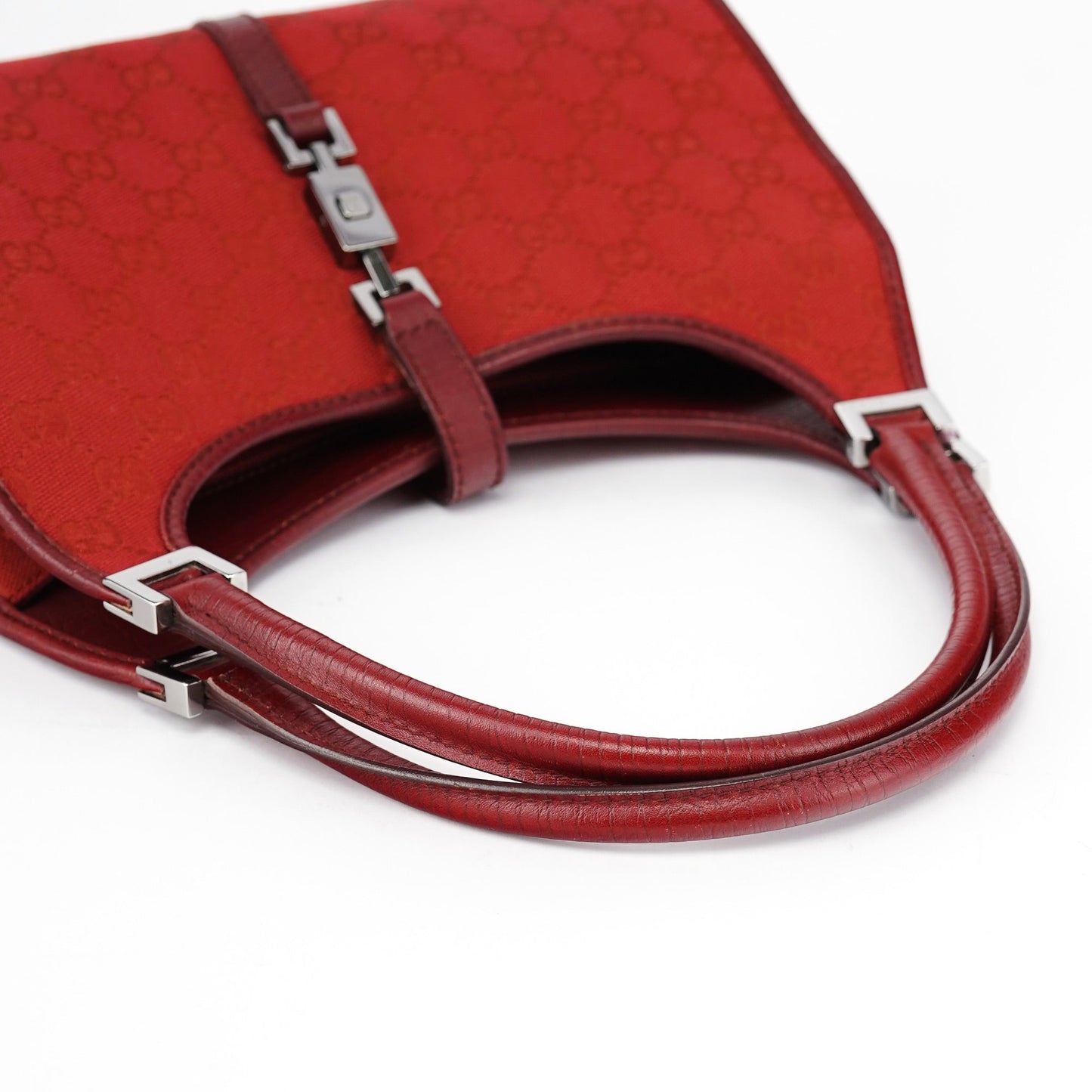 01721 Red GG Jackie Shoulder Bag