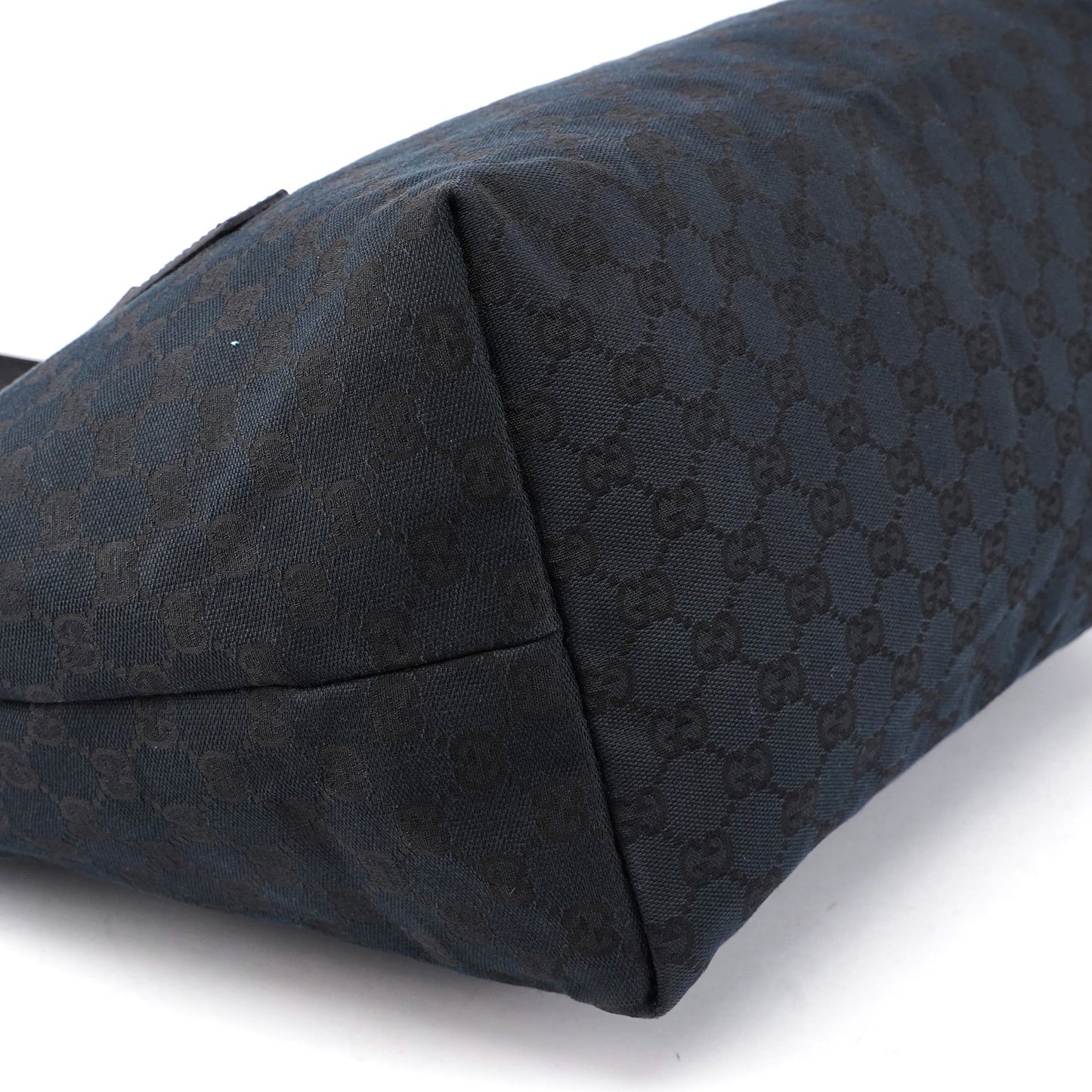 019 0498 Black GG Drawstring Tote Bag