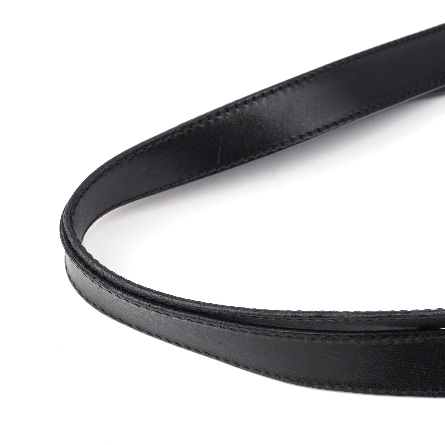 019 0498 Black GG Drawstring Tote Bag