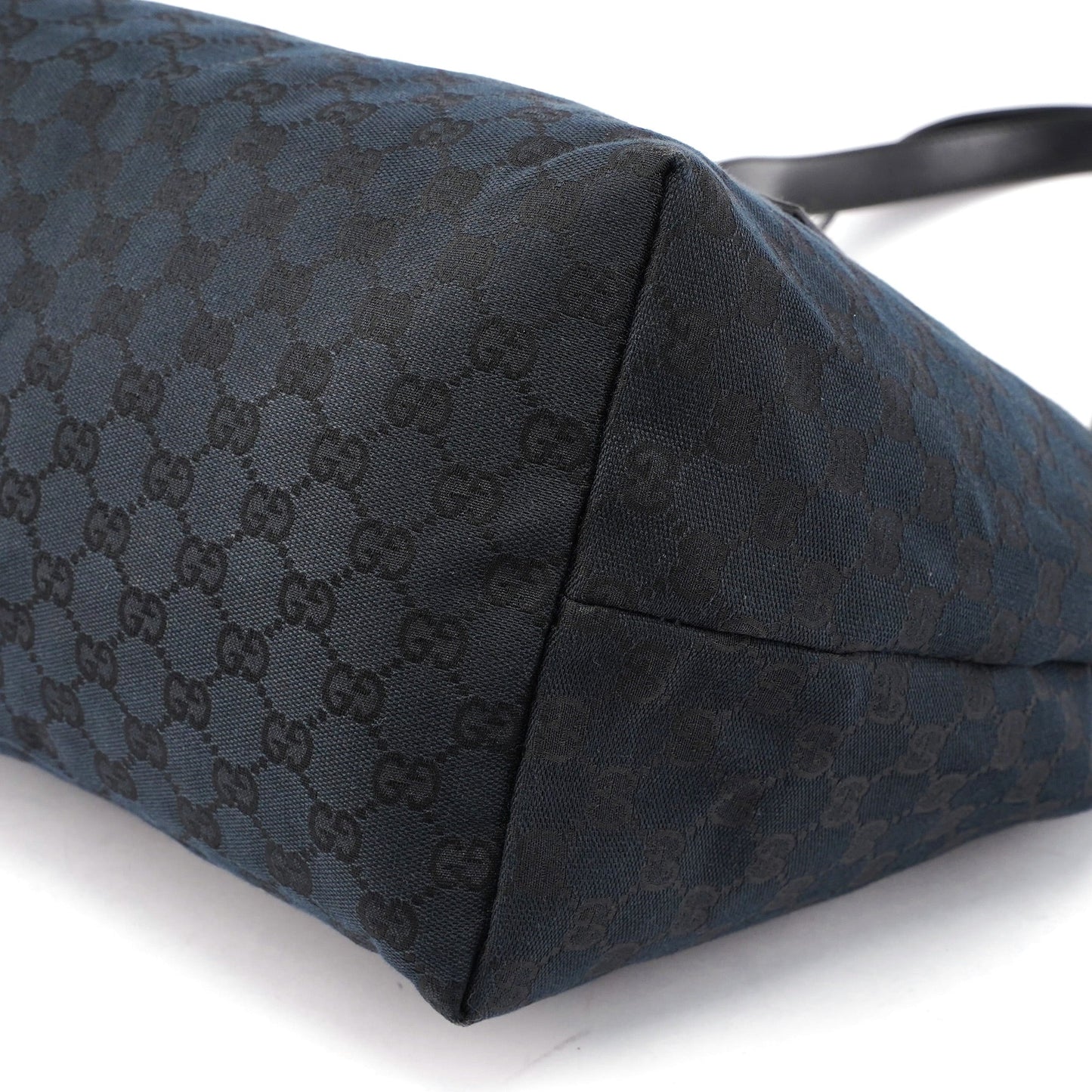 019 0498 Black GG Drawstring Tote Bag