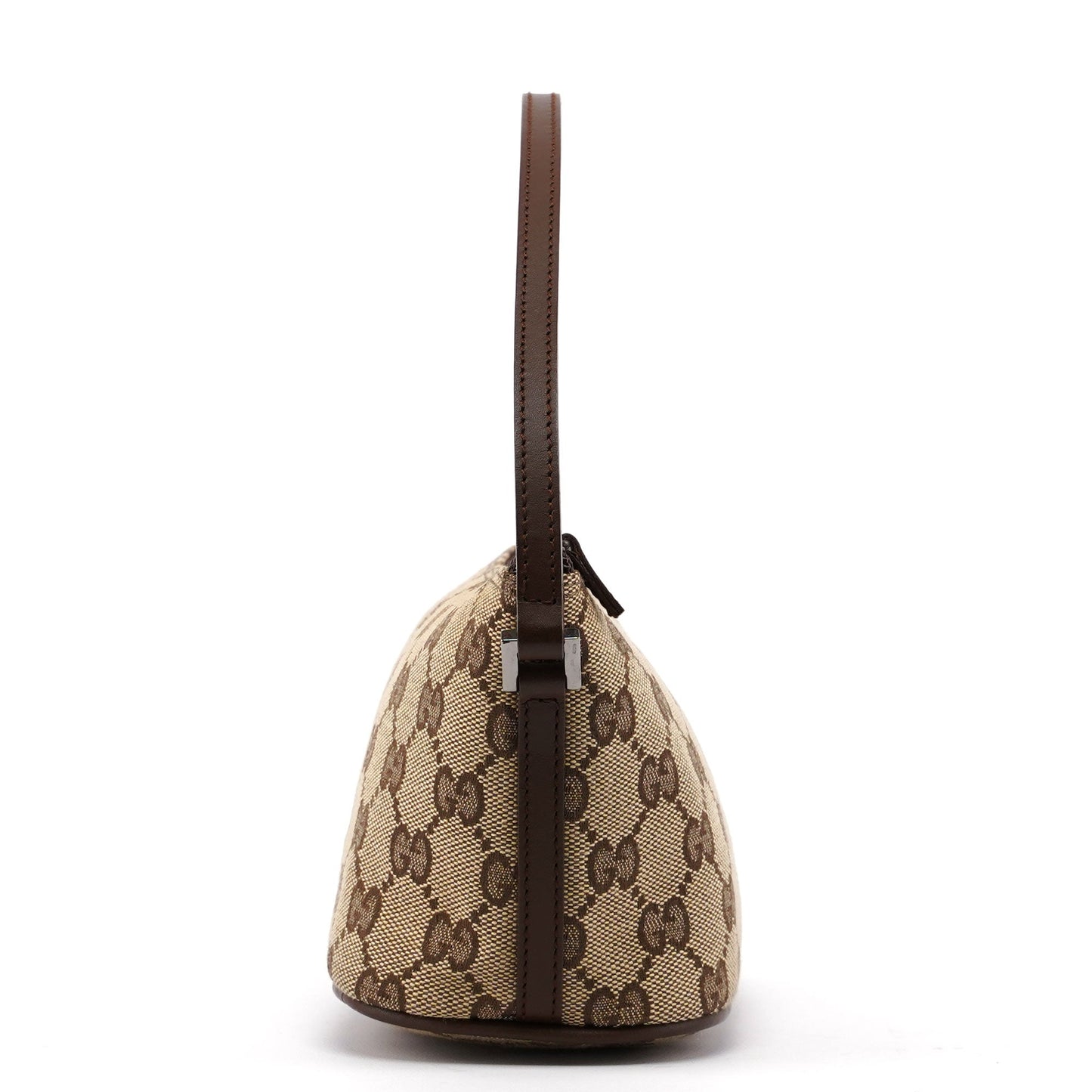 039 1103 Beige Brown GG Boat Pochette