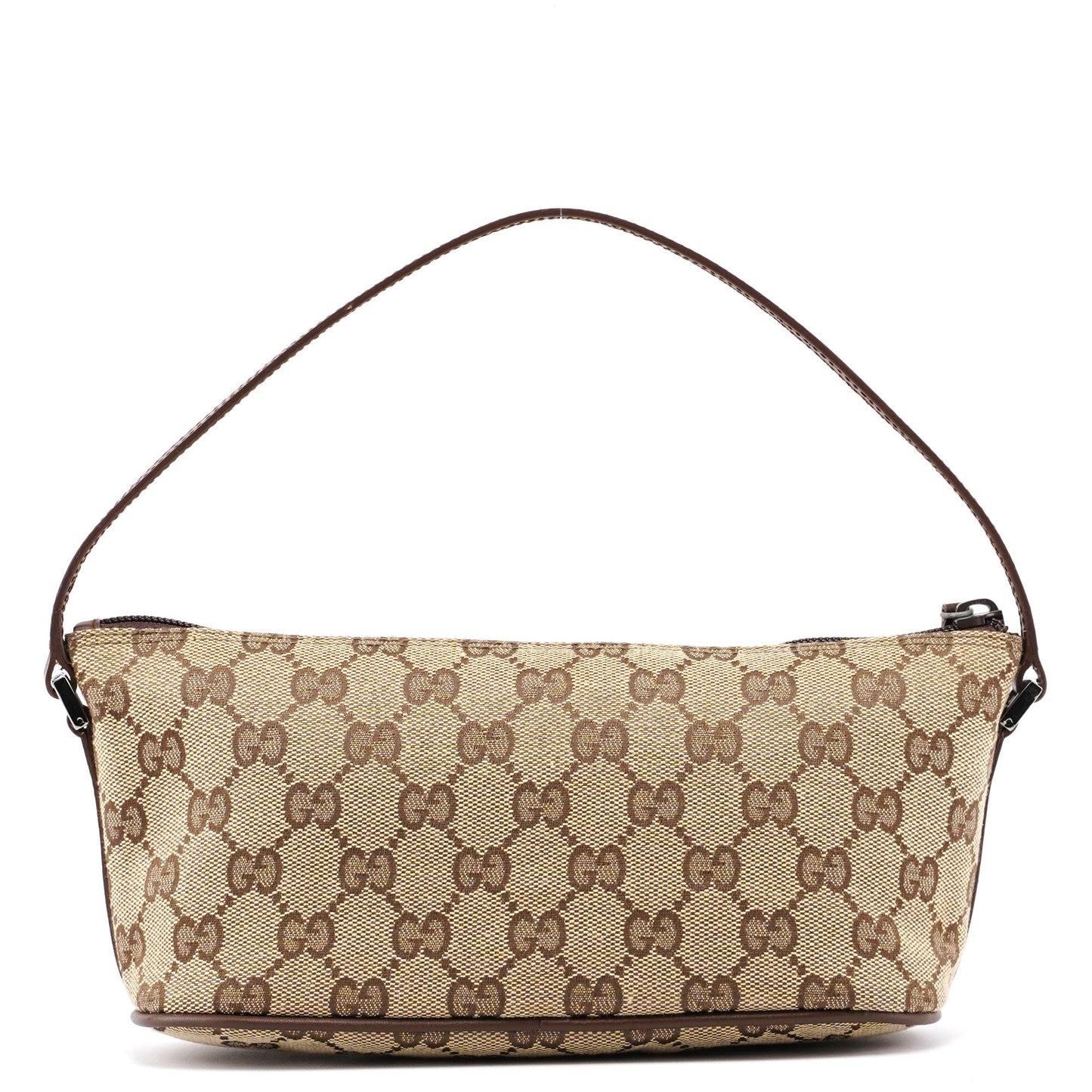 039 1103 Beige Brown GG Boat Pochette