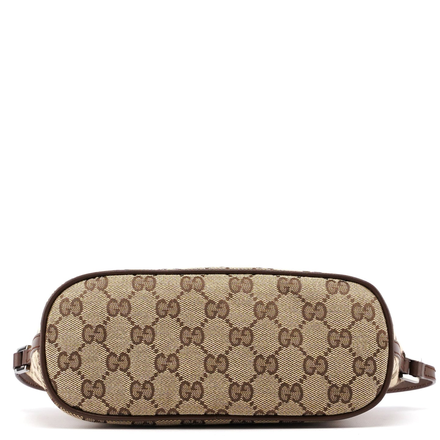 039 1103 Beige Brown GG Boat Pochette