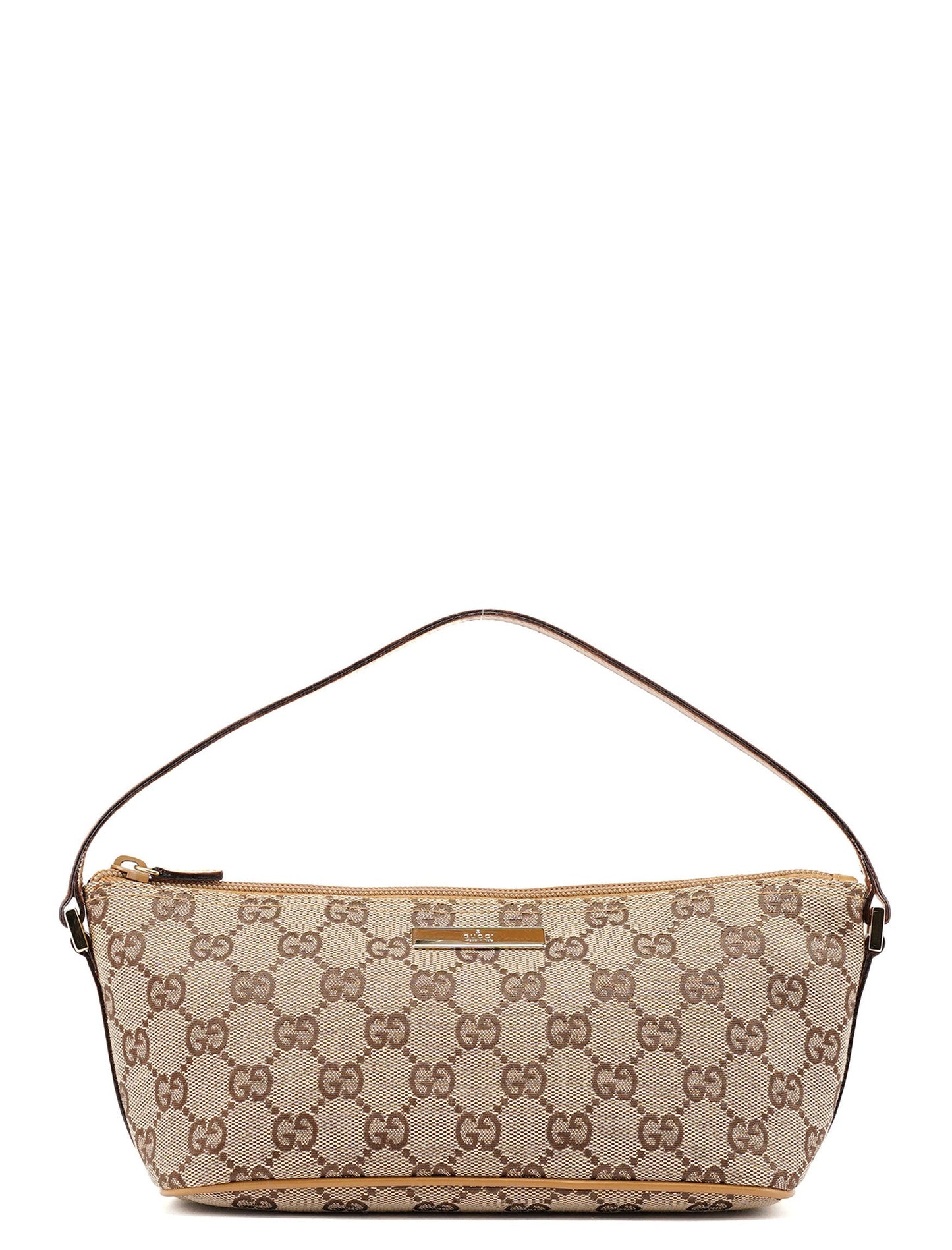 039 1103 Beige GG Boat Pochette