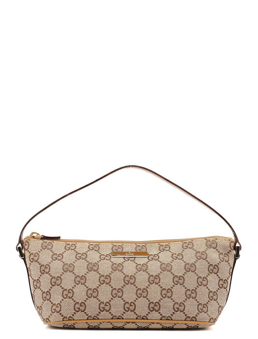 039 1103 Beige GG Boat Pochette