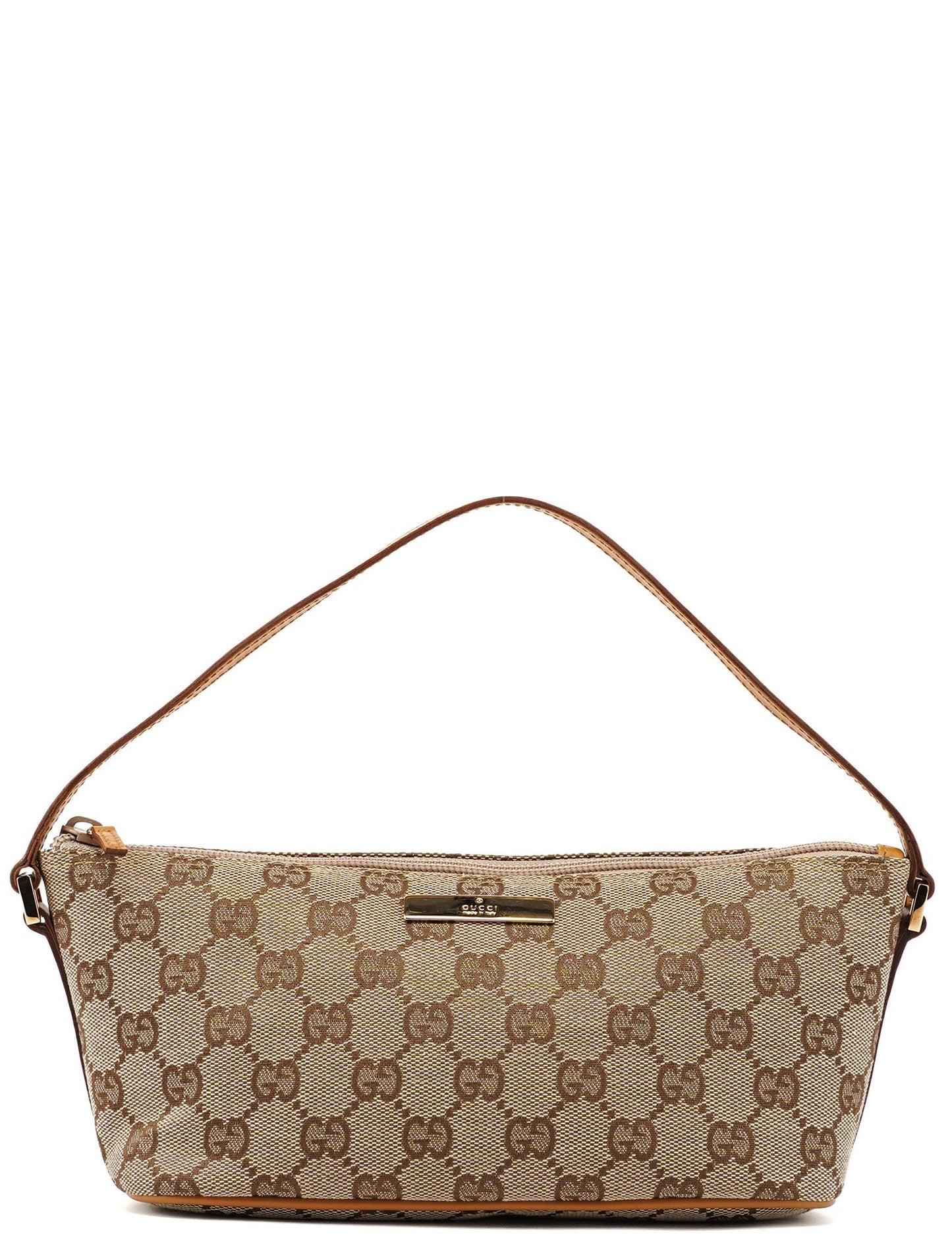 039 1103 Beige GG Boat Pochette