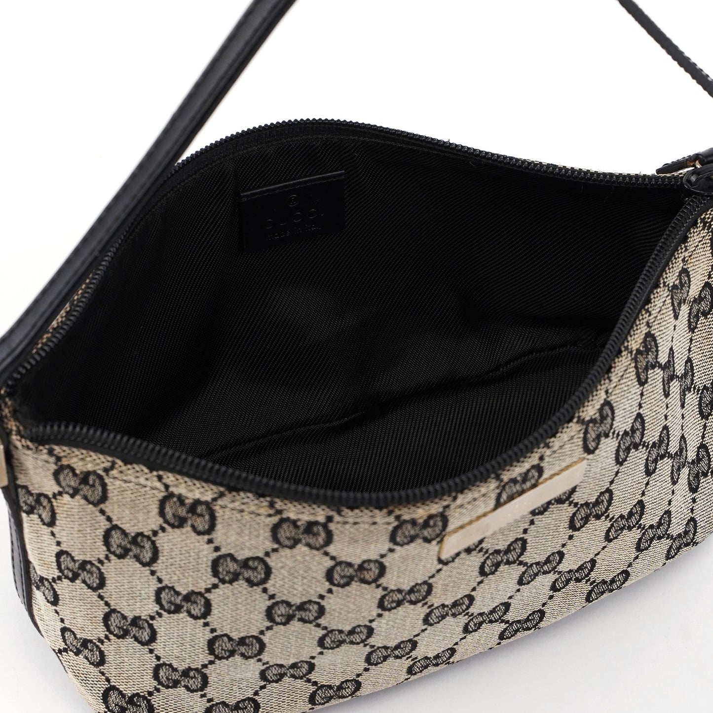 039 1103 Beige GG Boat Pochette