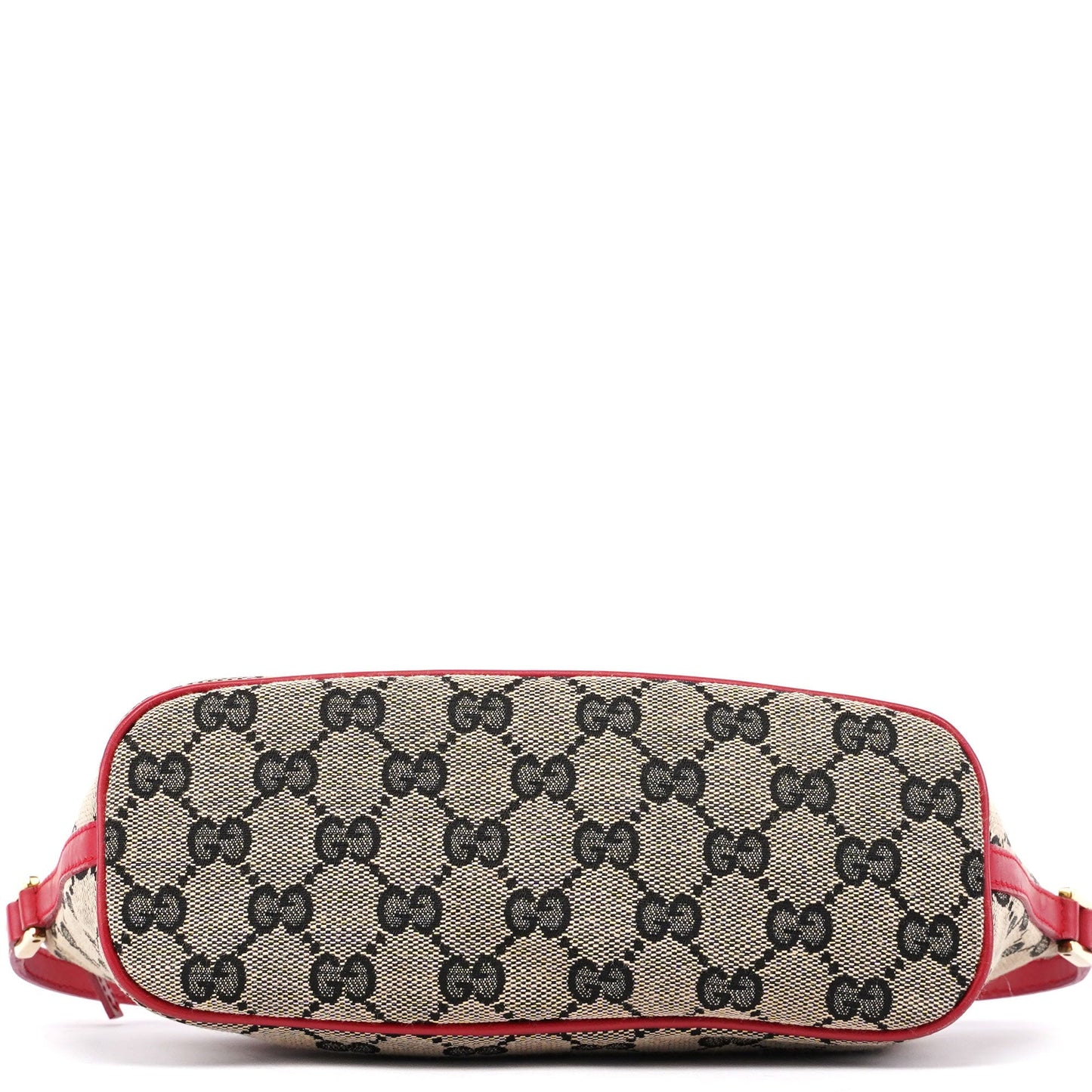 039 1103 Beige Red GG Boat Pochette