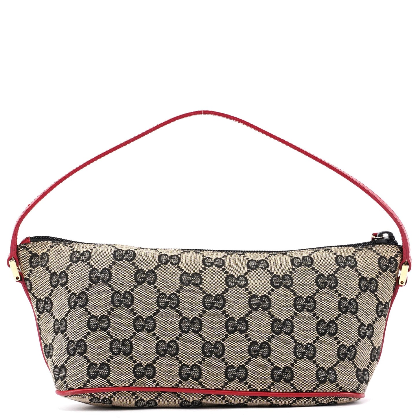 039 1103 Beige Red GG Boat Pochette