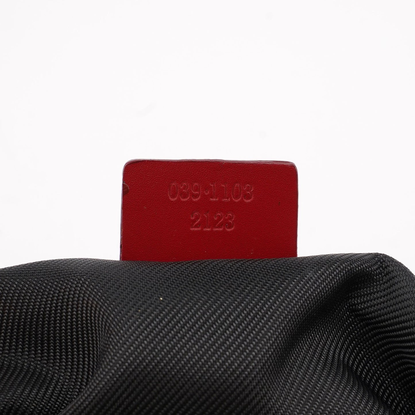 039 1103 Beige Red GG Boat Pochette