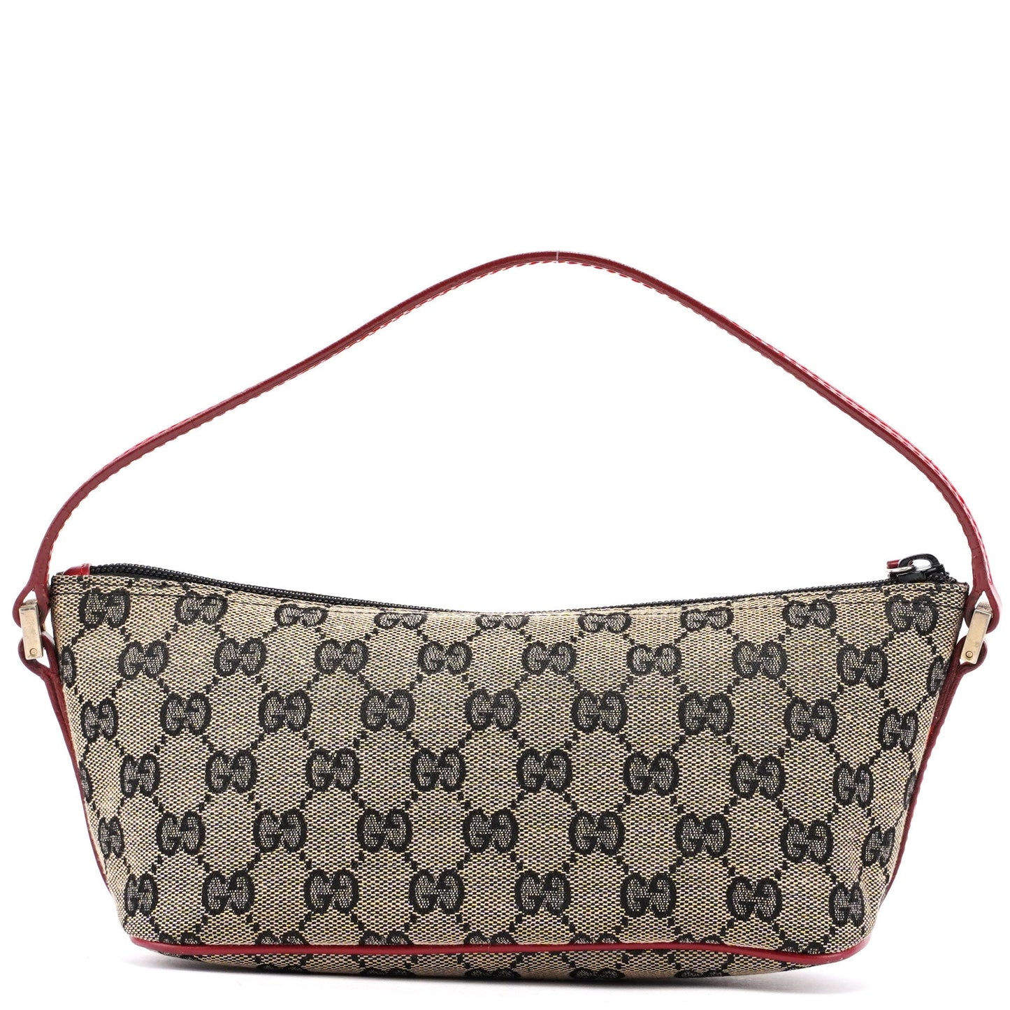 039 1103 Beige Red GG Boat Pochette