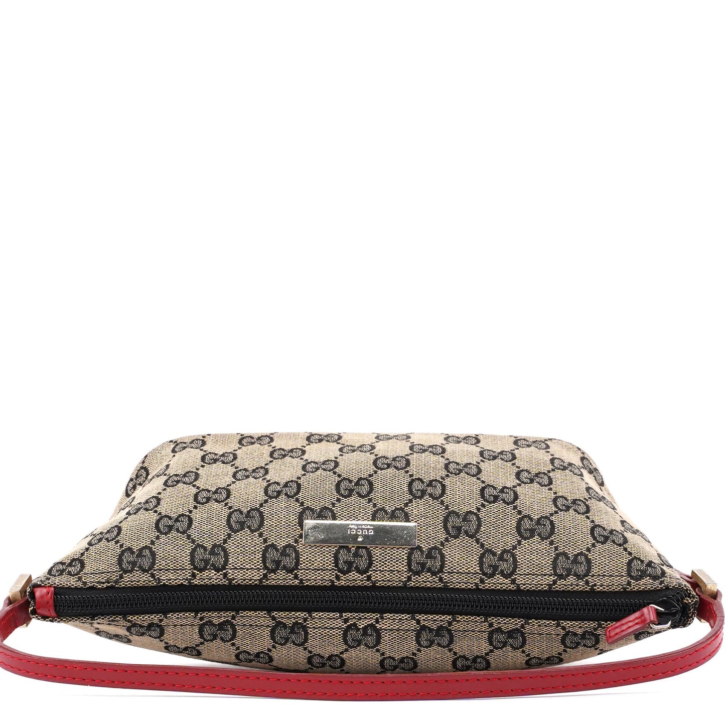 039 1103 Beige Red GG Boat Pochette