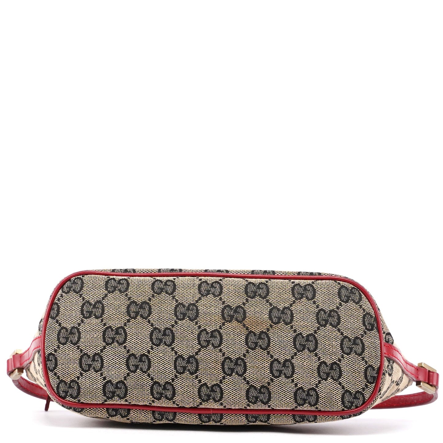 039 1103 Beige Red GG Boat Pochette