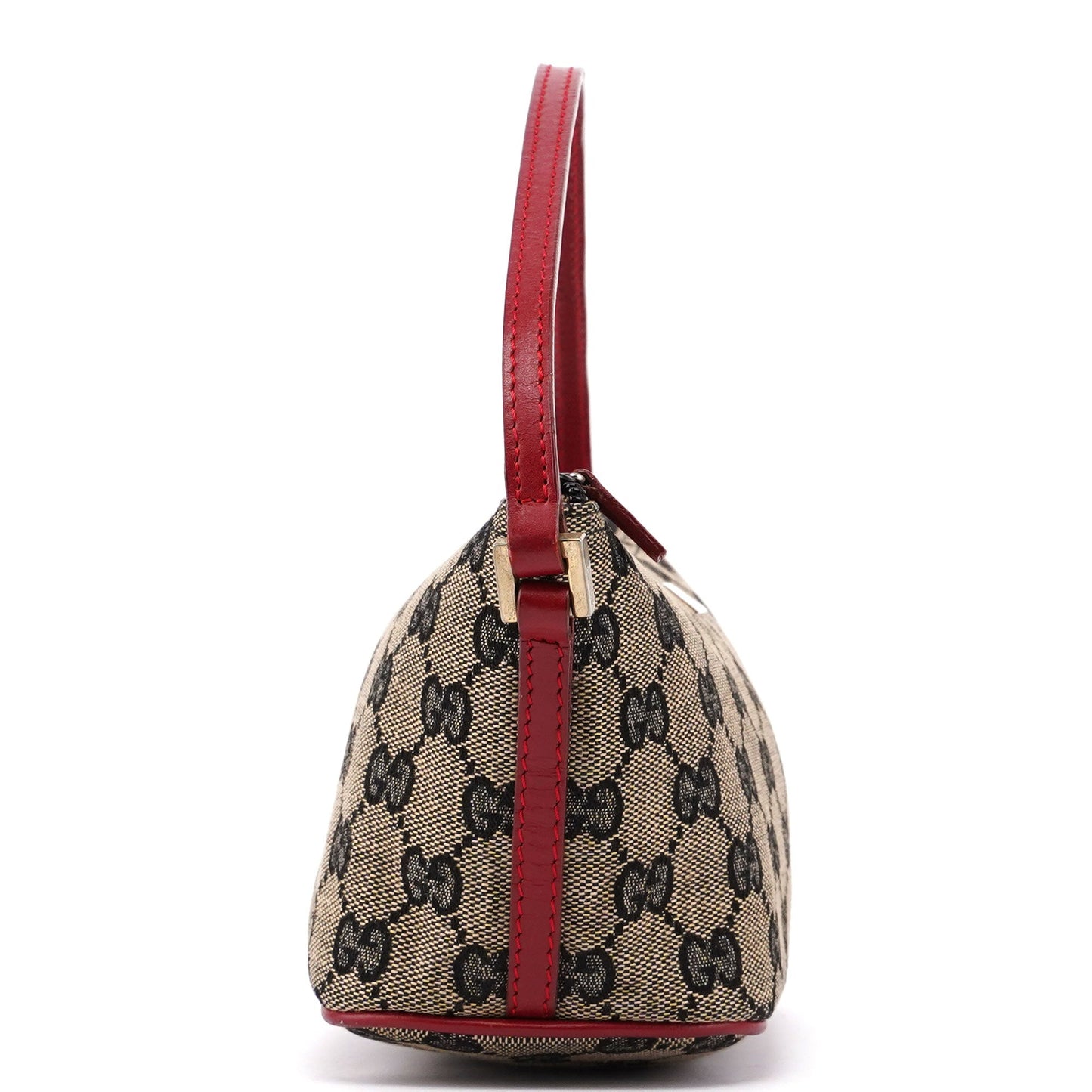 039 1103 Beige Red GG Boat Pochette