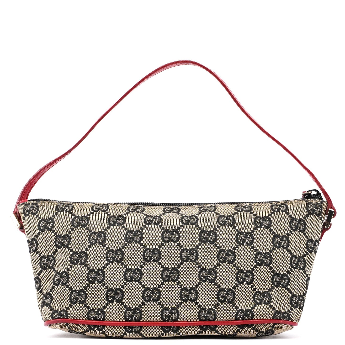 039 1103 Beige Red GG Boat Pochette