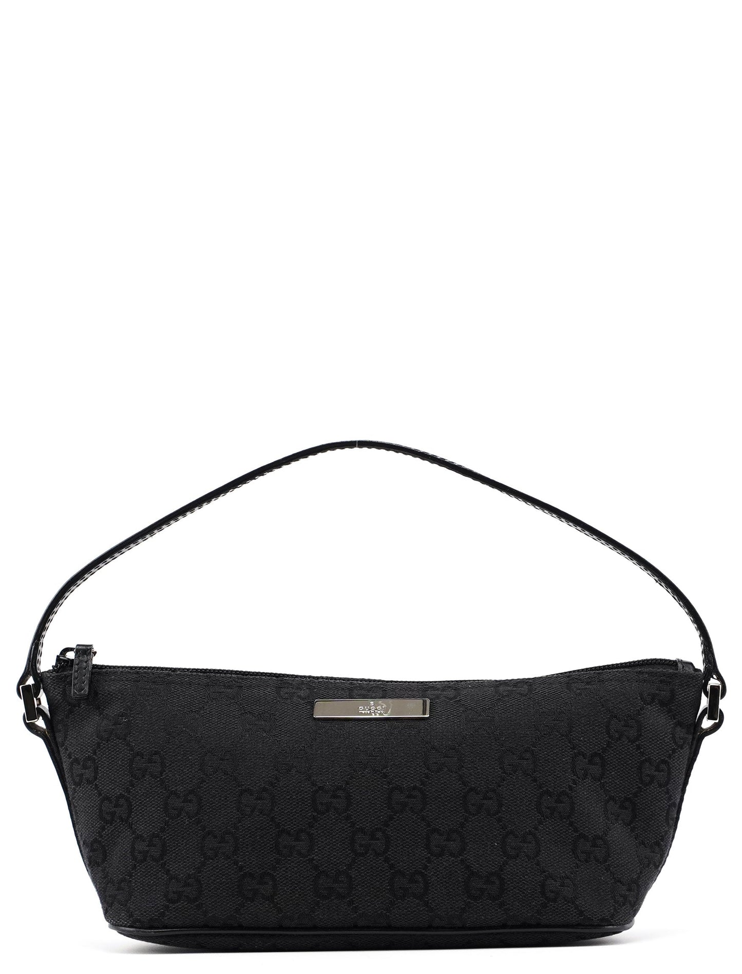 039 1103 Black GG Boat Pochette