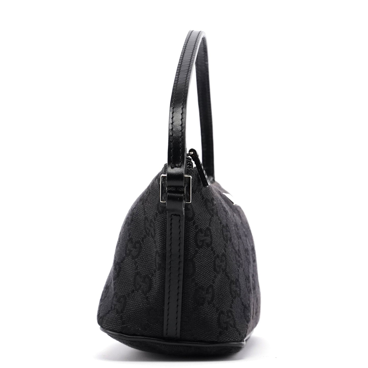 039 1103 Black GG Boat Pochette