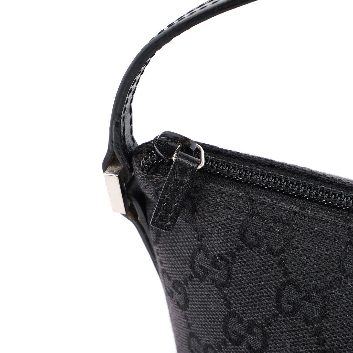 039 1103 Black GG Boat Pochette