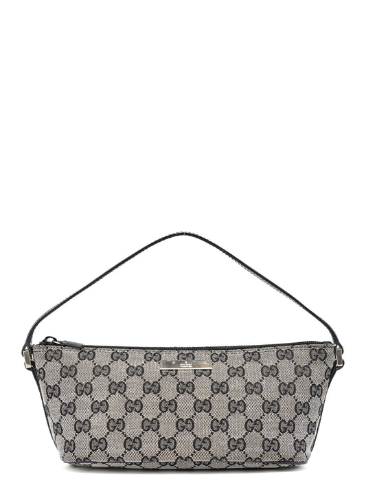 039 1103 Grey GG Boat Pochette
