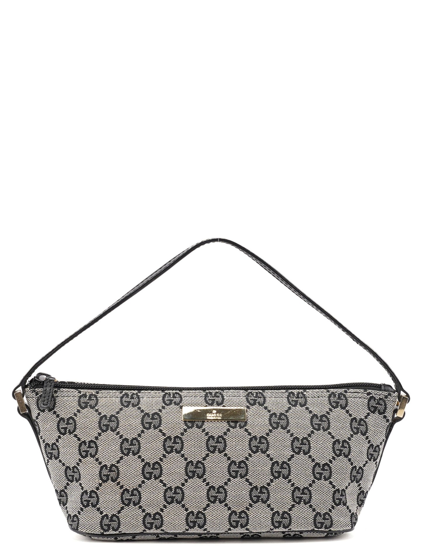 039 1103 Grey GG Boat Pochette
