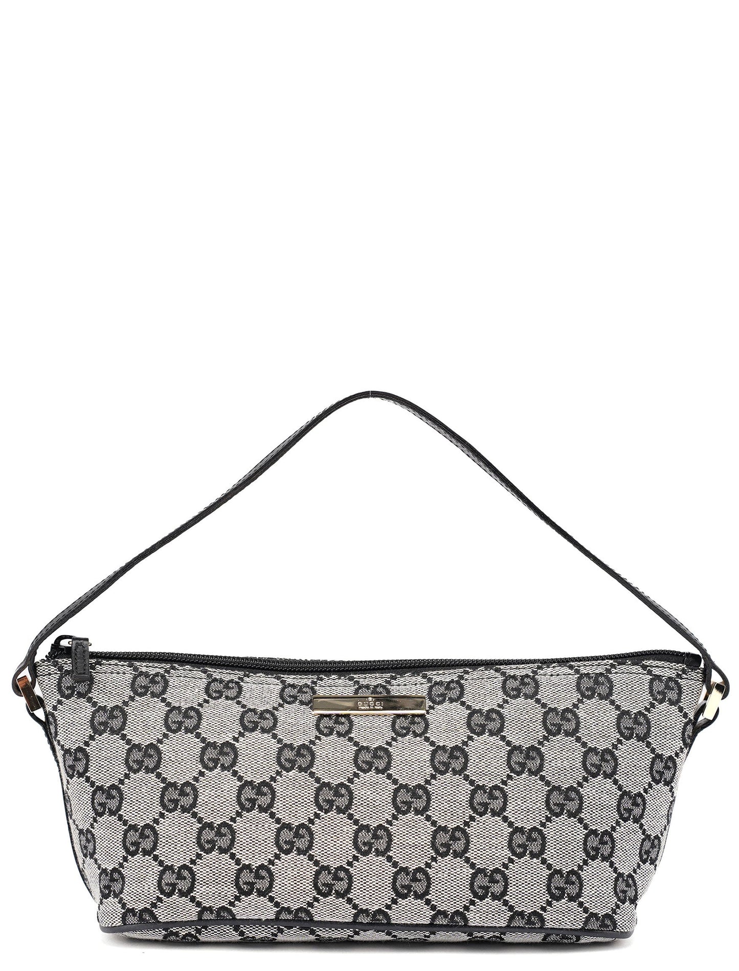 039 1103 Grey GG Boat Pochette