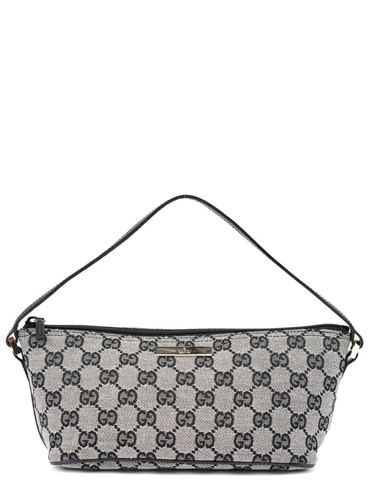 039 1103 Grey GG Boat Pochette