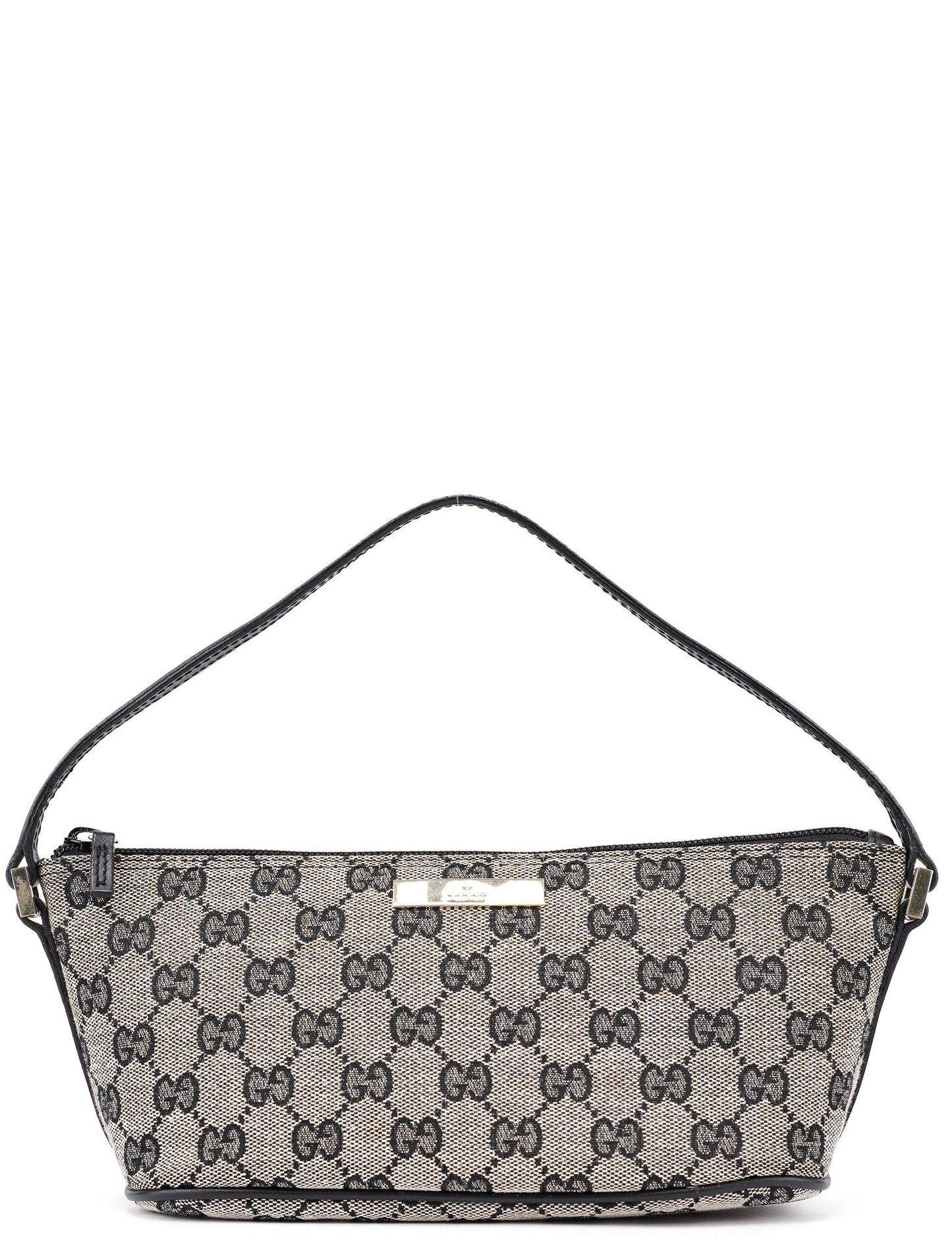 039 1103 Grey GG Boat Pochette