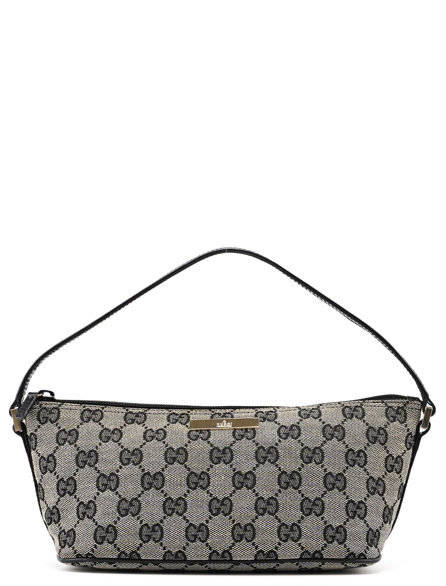 039 1103 Grey GG Boat Pochette