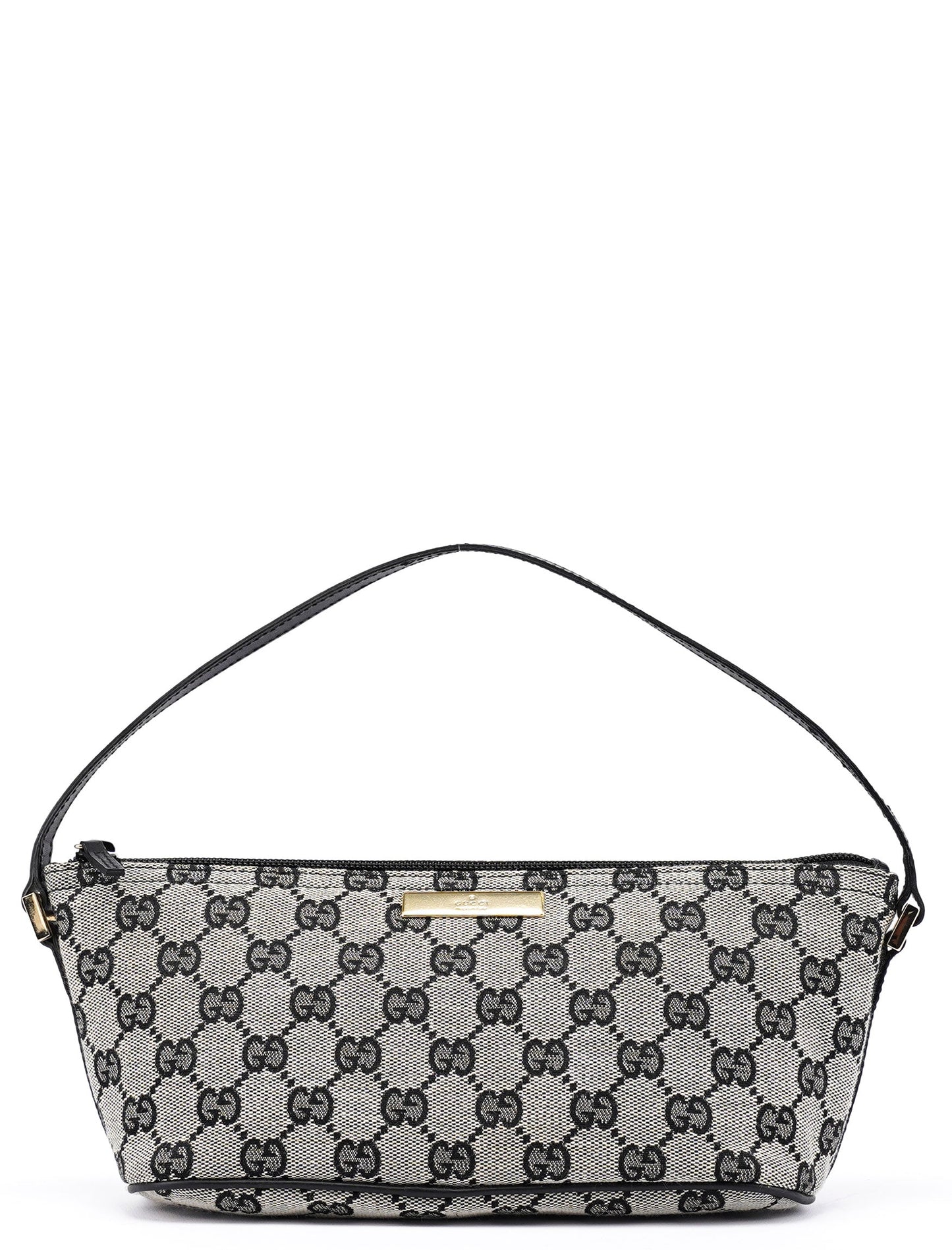 039 1103 Grey GG Boat Pochette