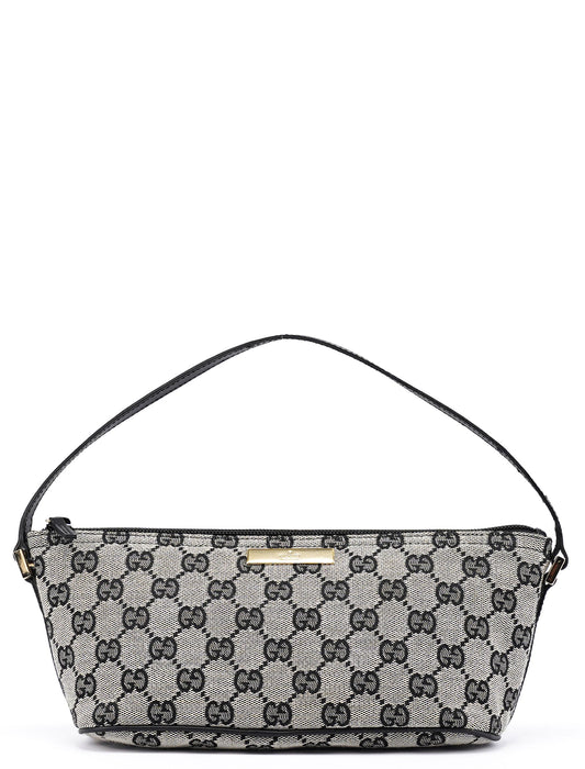 039 1103 Grey GG Boat Pochette