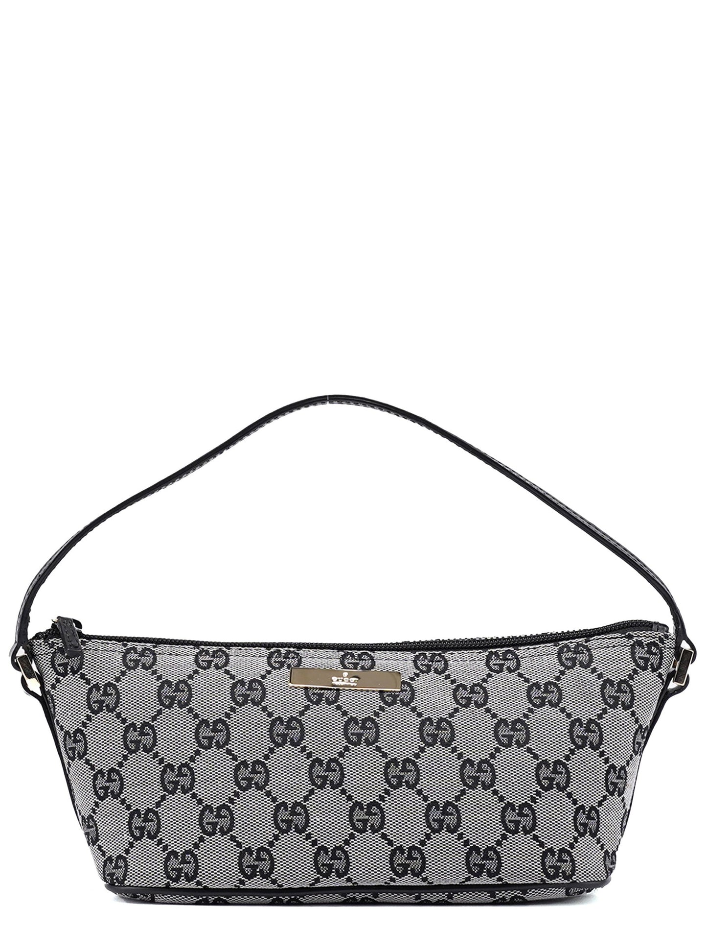 039 1103 Grey GG Boat Pochette