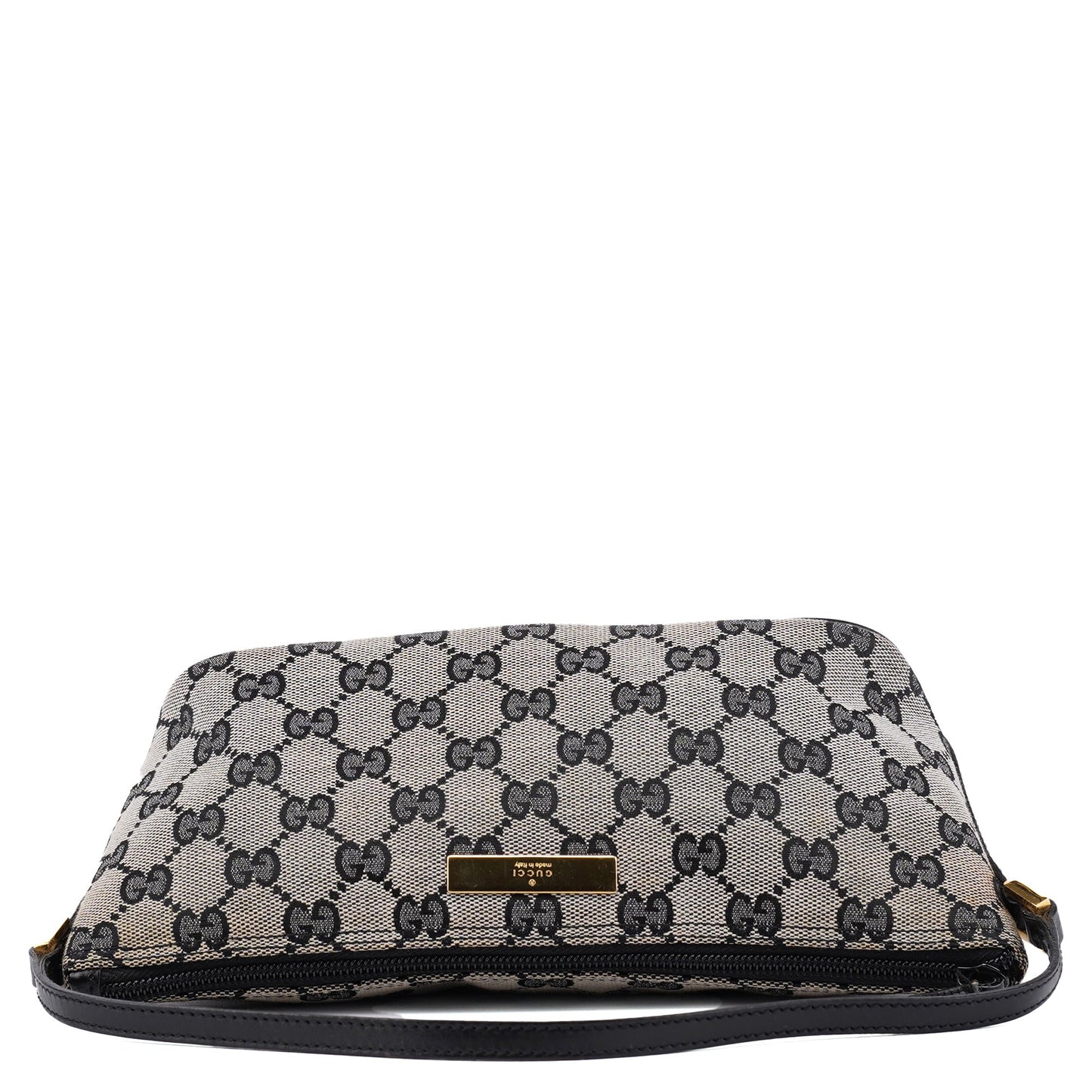 039 1103 Grey GG Boat Pochette