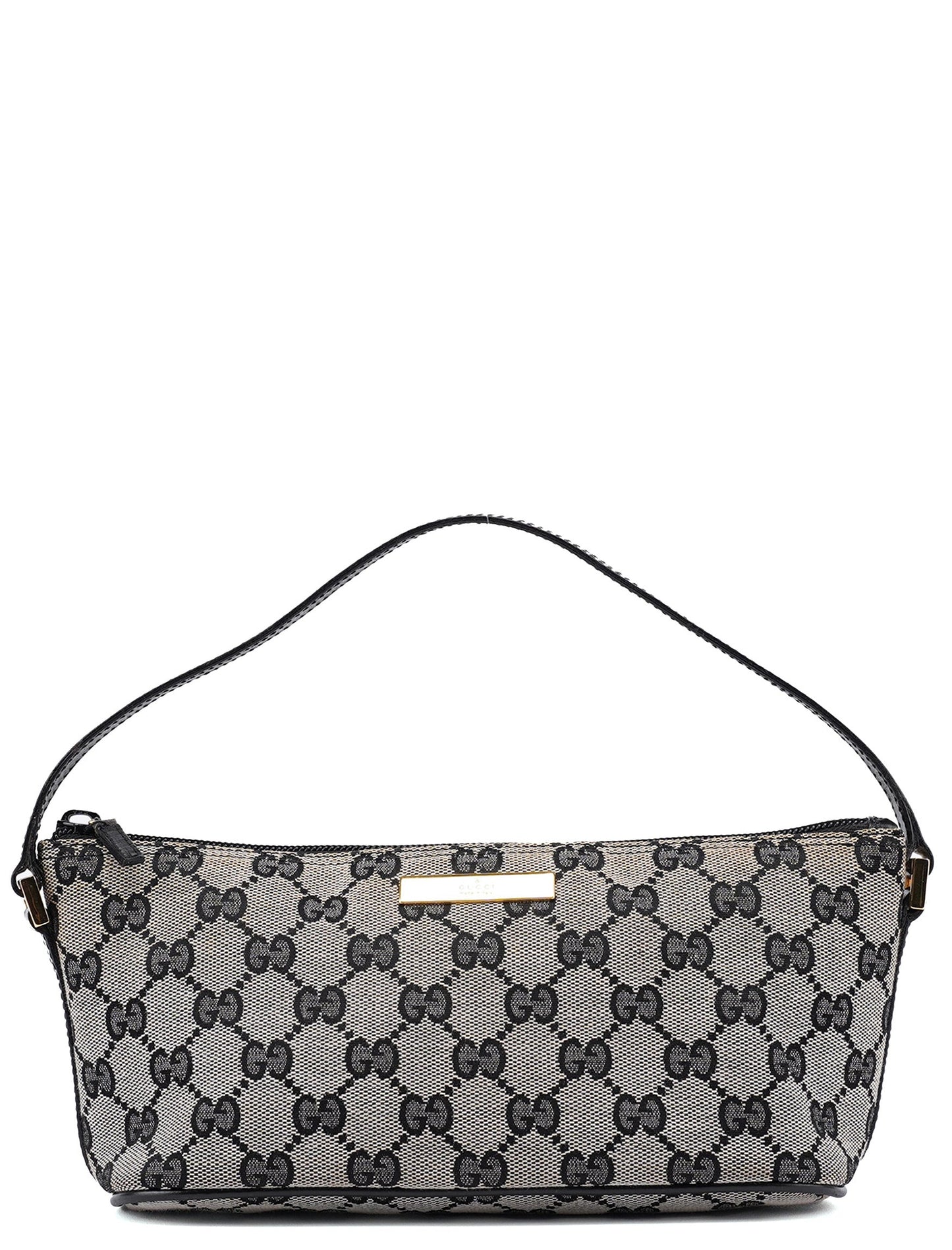 039 1103 Grey GG Boat Pochette
