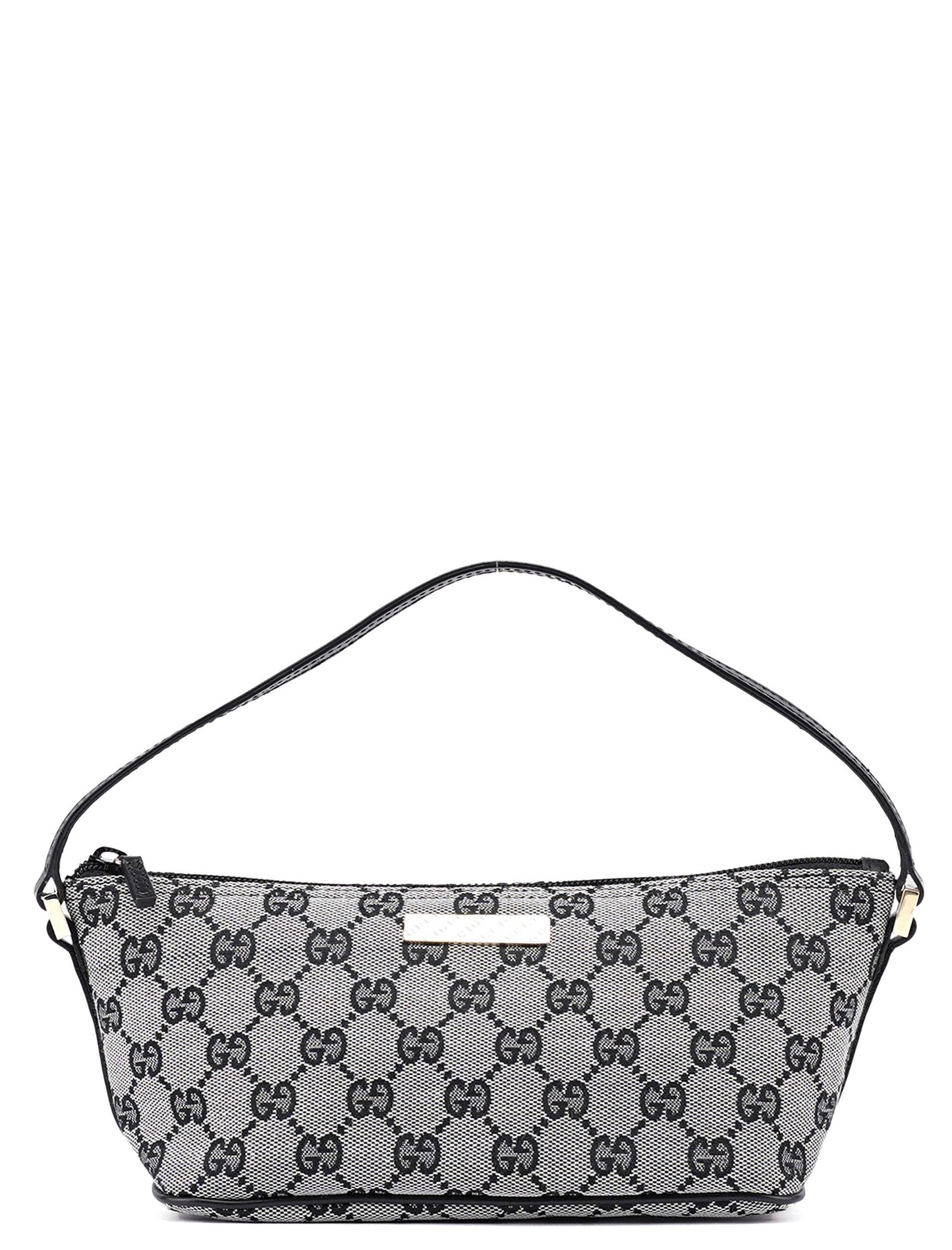 039 1103 Grey GG Boat Pochette