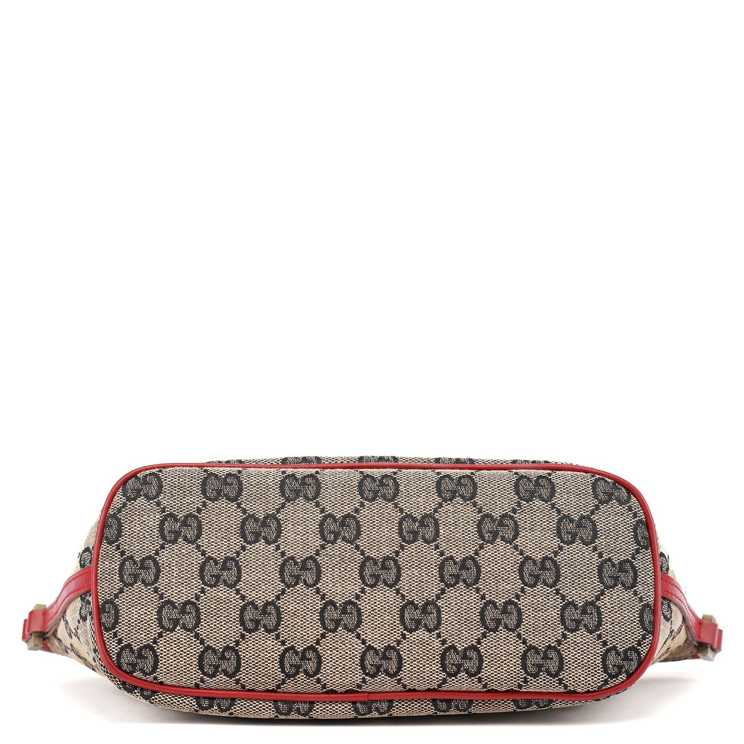 039 1103 Grey Red GG Boat Pochette