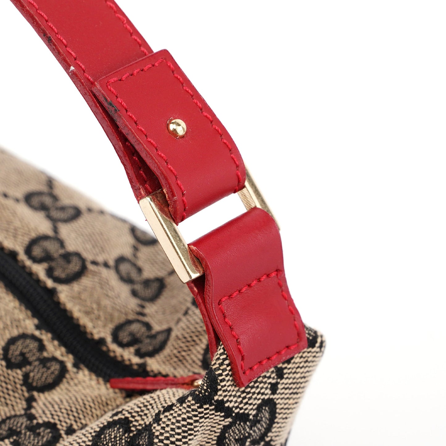 039 1147 Beige Red GG Handbag