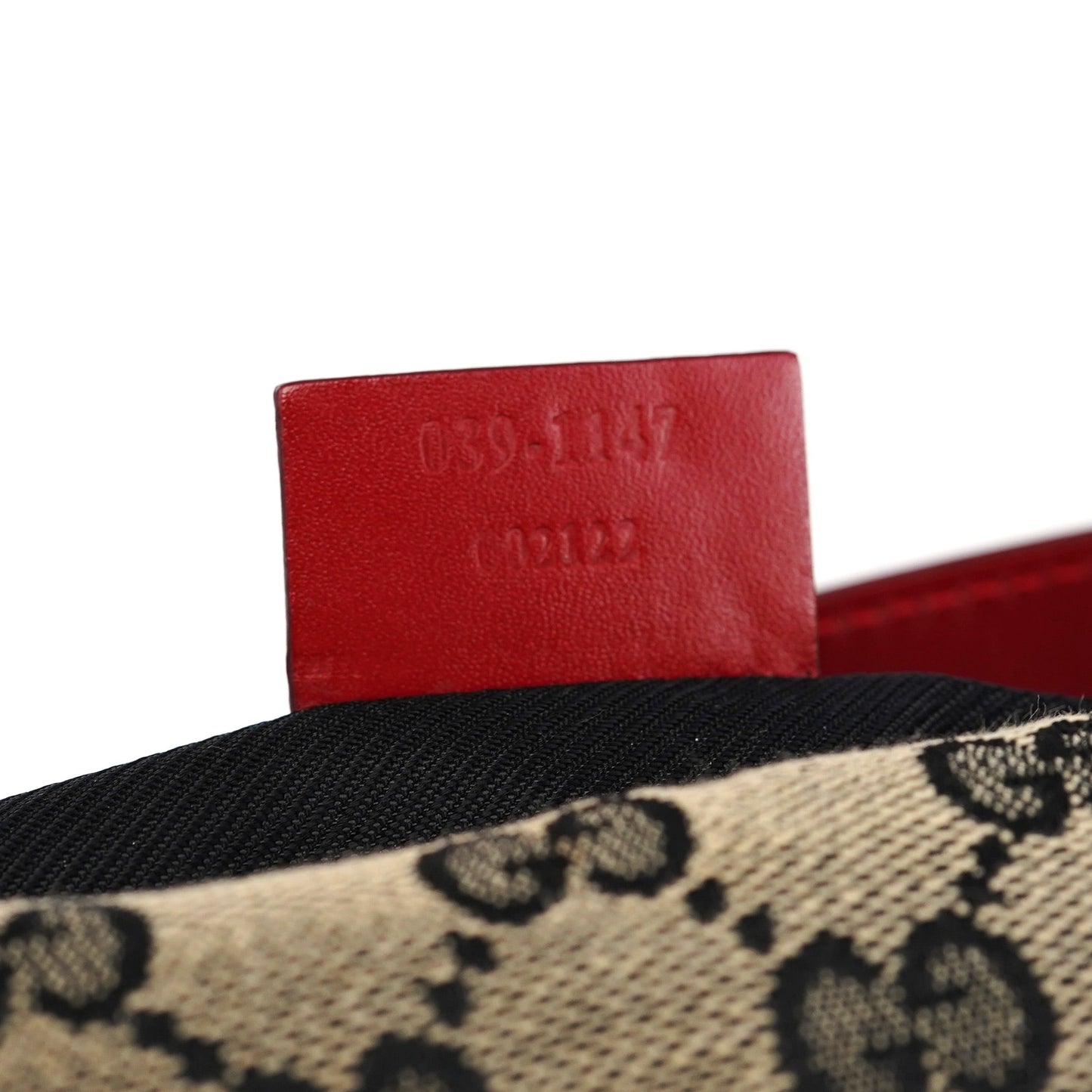 039 1147 Beige Red GG Handbag