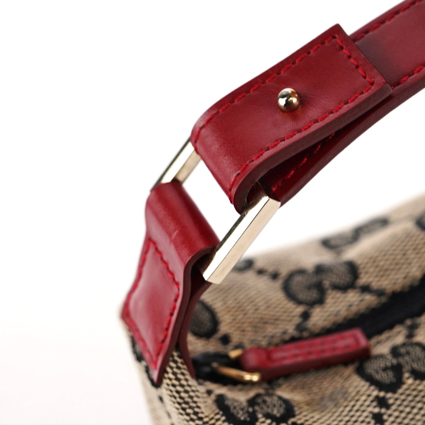 039 1147 Beige Red GG Handbag