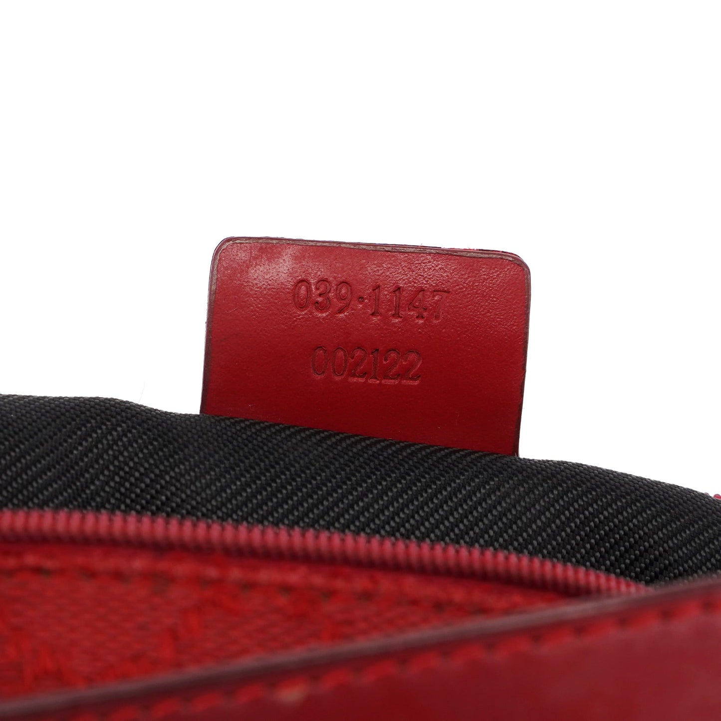 039 1147 Red GG Handbag