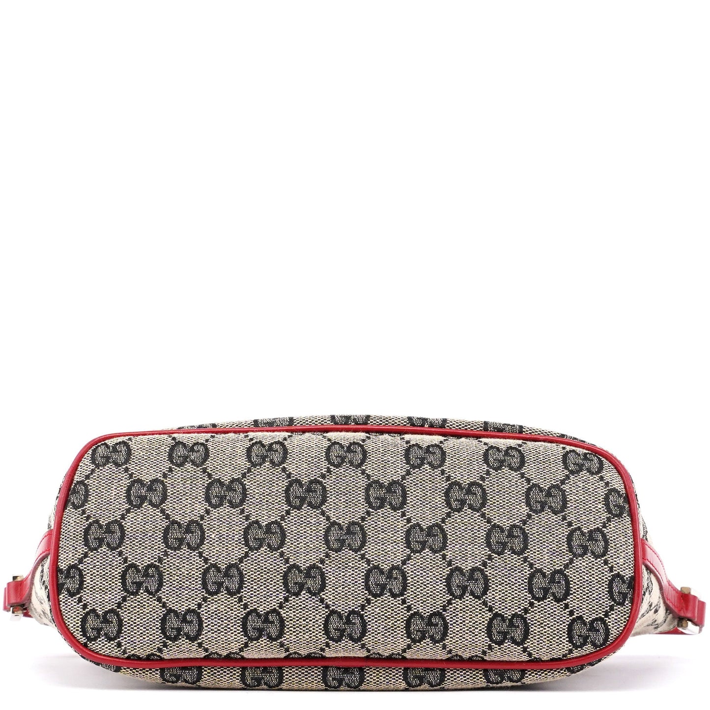 0391103 Beige Red GG Boat Pochette
