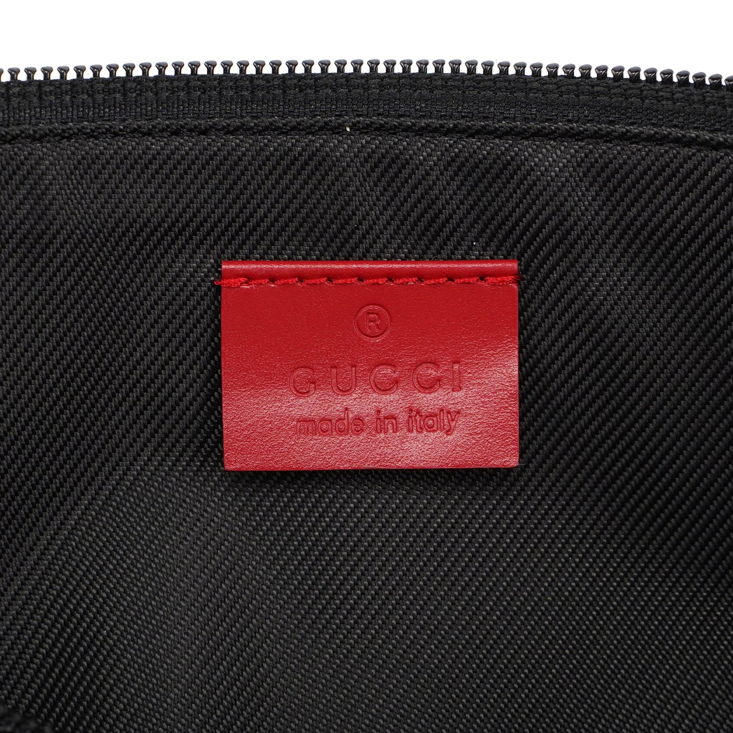 0391103 Beige Red GG Boat Pochette