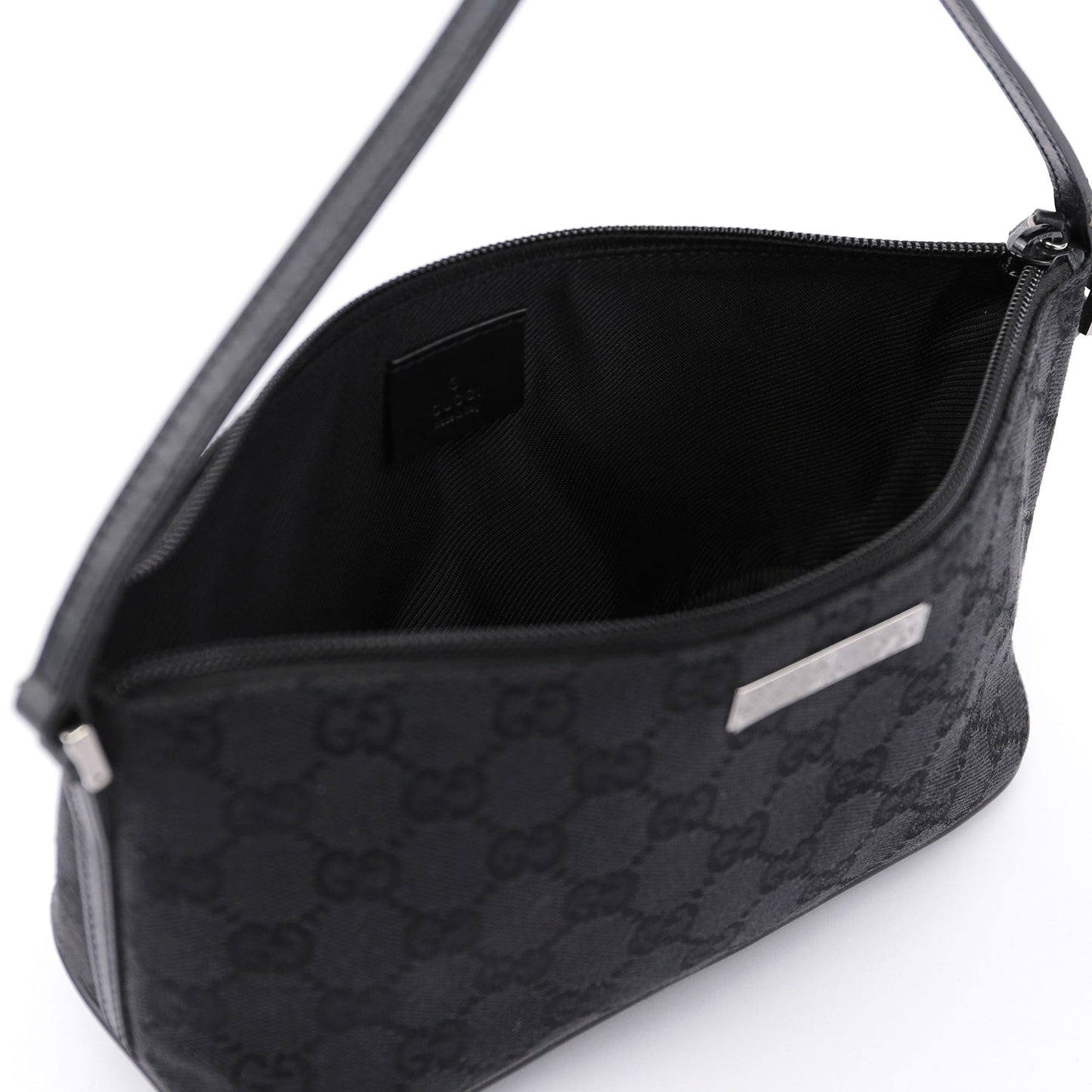 0391103 Black GG Boat Pochette