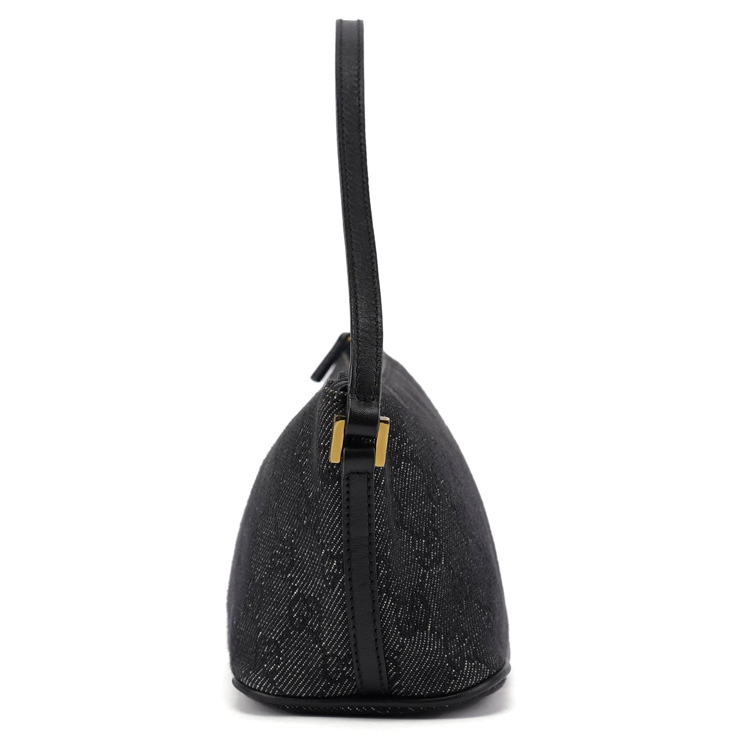 07198 Anthracite Denim GG Boat Pochette